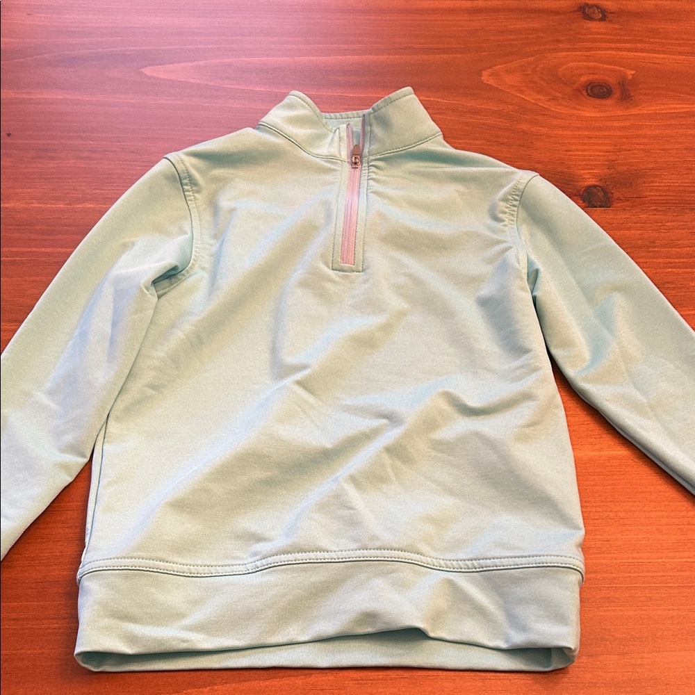 Peter Millar Light Teal Kids Pullover